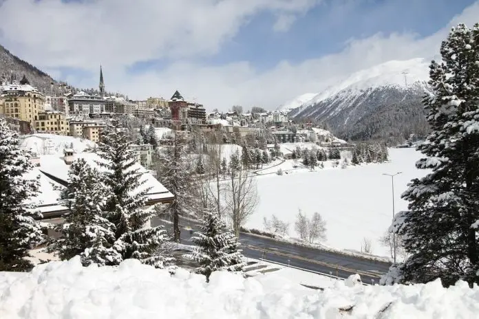 Ski Village in France