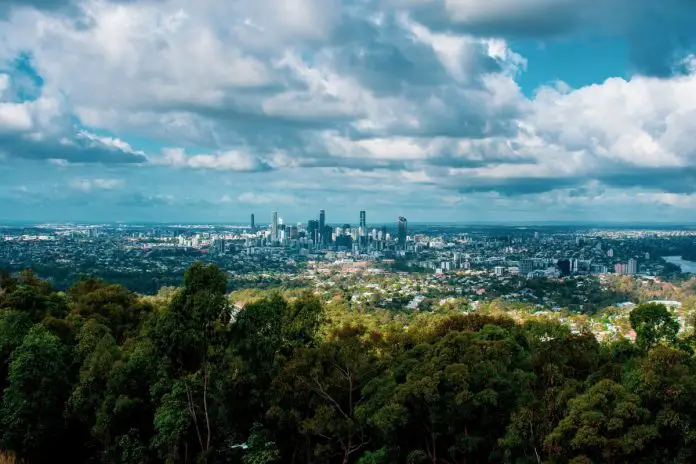 Brisbane city landscape